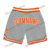 Custom Name and Number White Pink-Light Blue Basketball Shorts 3D Printed Men Youth Summer breathable mesh Sports Shorts LQD05 3