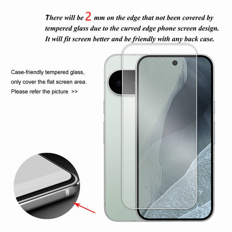Premium Tempered Glass HD Screen Protector - Transparent
