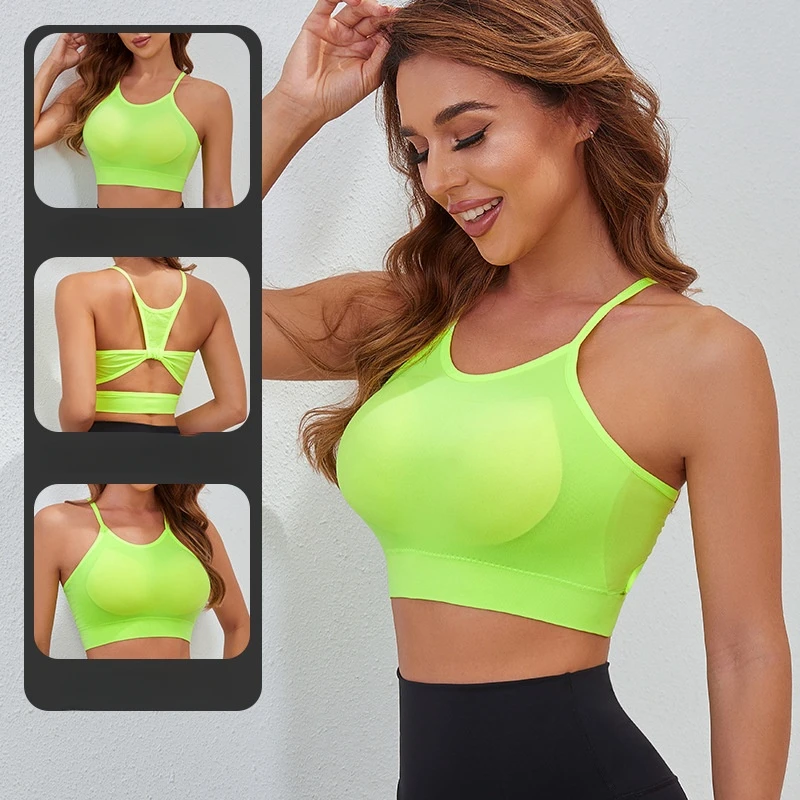 Reggiseno Senza Cuciture Donna Correzione Postura Reggiseno Donna Classico Top Soft Bra Estensione Reggiseno Yoga Bustier Reggiseno Imbottito Bralette T-Shirt Reggiseno Reggiseno Per Uso Quotidiano - Foto 4