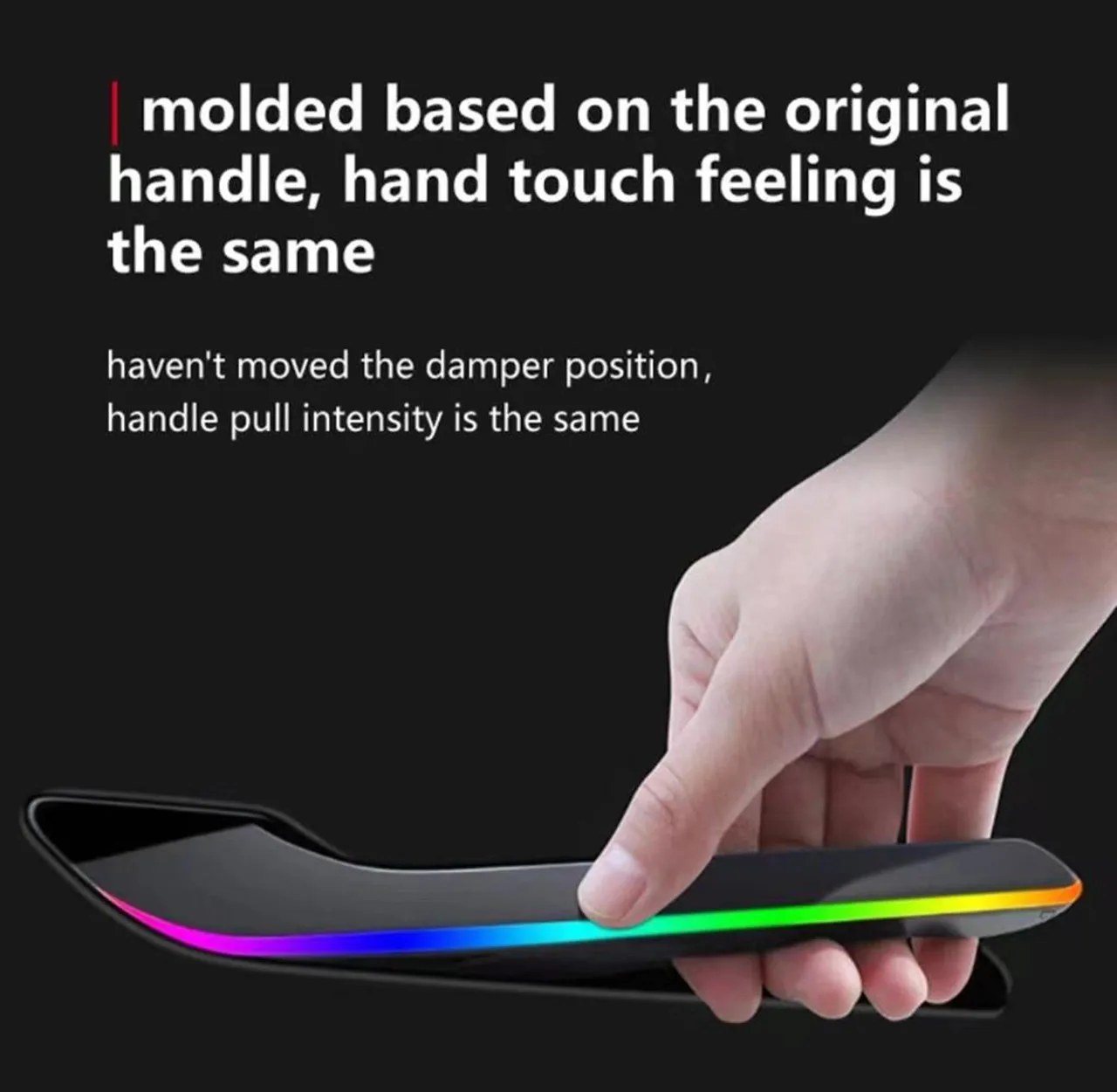 6th Generation Sonls Quality Wireless Electric Handle for Tesla model 3/Y Automatic open 2024 Newest Door Handles Welcome light