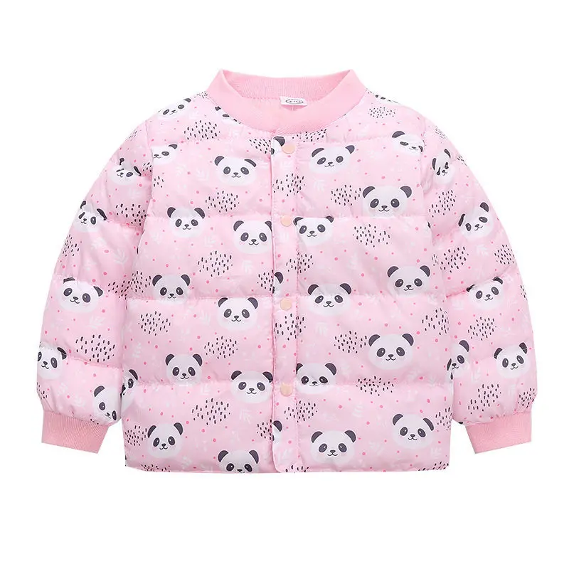 Autumn and Winter Children's Down Padded Jacket Boys and Girls Jackets 9 Months To Three Years Old Baby Winter Clothes