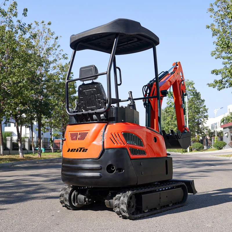 1.7Ton Mini Escavatore Rhinoceros 1 Ton 1.7Ton Prezzo Mini Escavatore Cinese Piccolo Escavatore Cingolato Escavatore Nuovo Bagger Per S