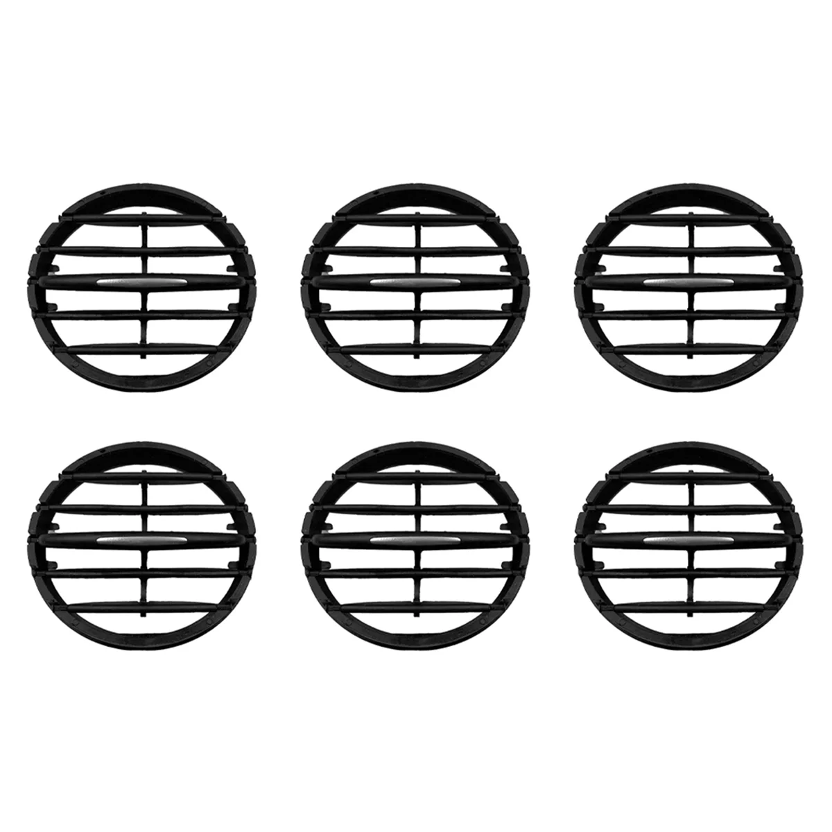 6X Air Conditioner Instrument Panel for Tiguan 2010- Instrument Desk Middle Outlet Tuyere A/C Air Vent