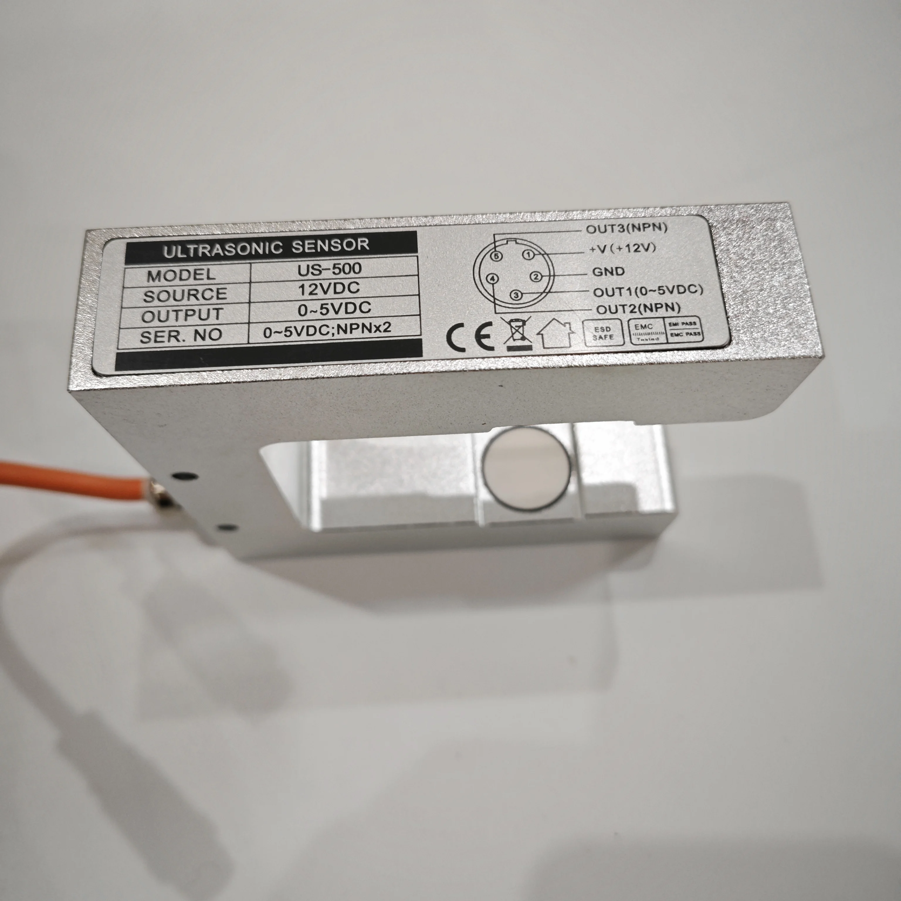 EPC-A10 Servo Web Guide System Line Edge Position Controller PD-803L200 Actuator 800kg 200mm US-500 Ultrasonic Sensor detail image 11