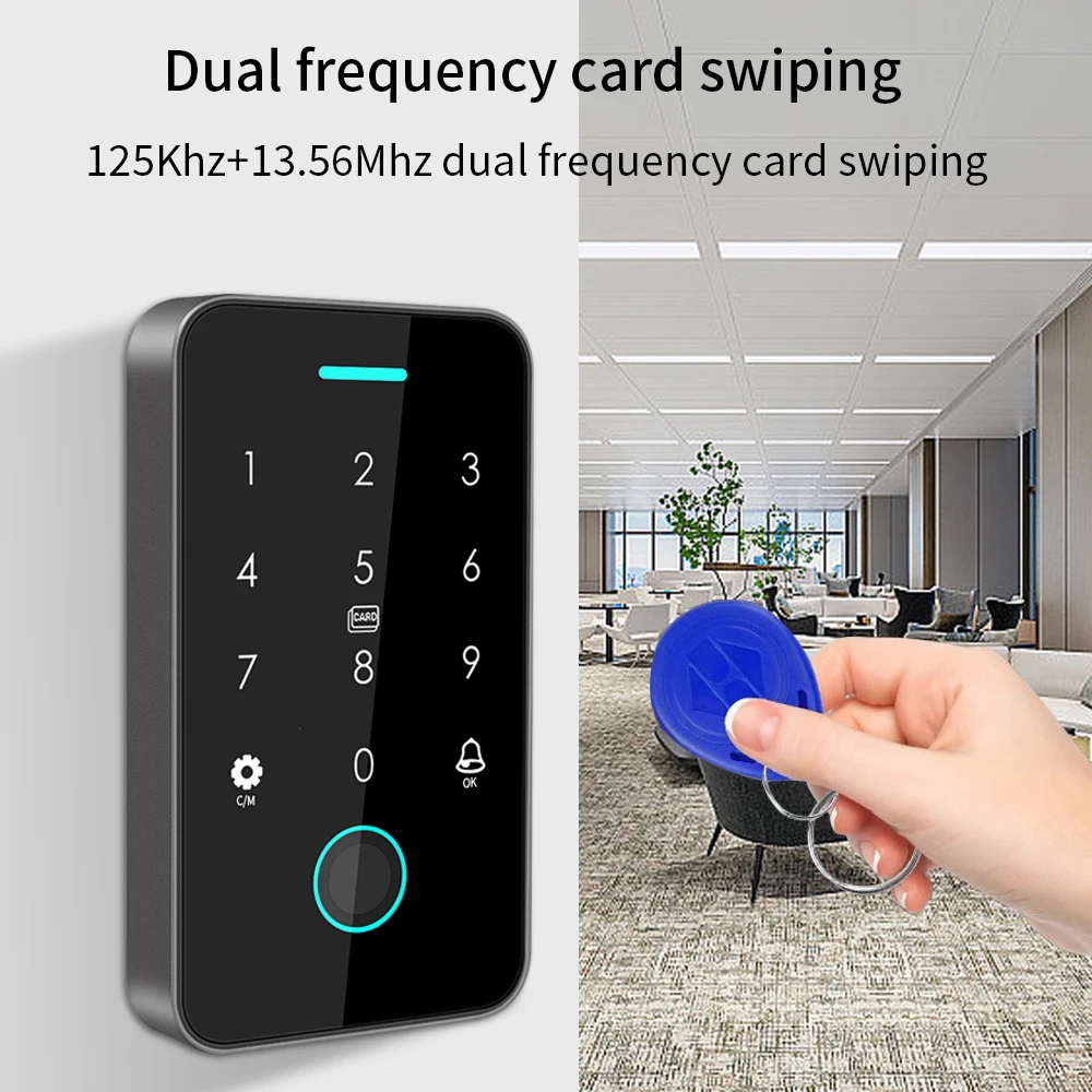 Water-proof Dual Frequency Waterproof Access Control +Password ID/IC Card  Door Access Control System - 4