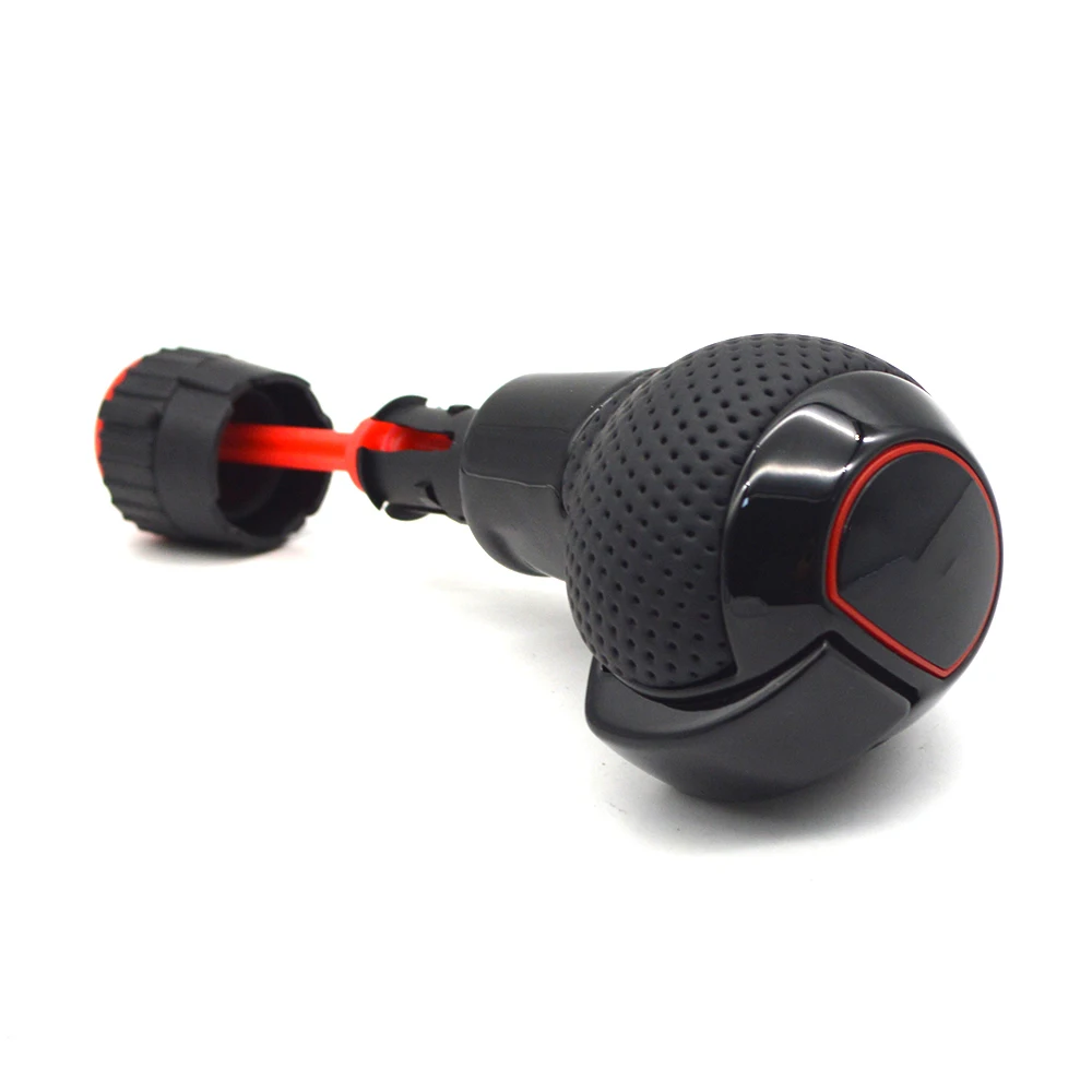 

For Audi Automatic shift lever RS A3 S3 A4 S5 A5 A6 A7 Q3 Q5 SQ5 Perforated leather piano black