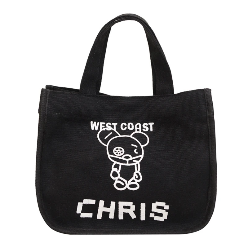 

2023 New Canvas Bucket Bag Trendy Handbag Fashion Tote Bag Casual Versatile Bag Large Capacity Lady Purse for Women Girl 517D