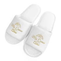 Letras españolas "Mis Quince Anos" Glitter Golden Printed Slippers,For Teenage Girls 15th Birthday Party, for Daughters, Friends - Image 2