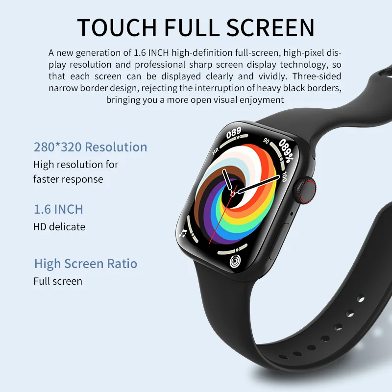Ʈ ġ  SmartWatch pk HW22 W37 HW17 ȭ Ʈ  1.6 ġ HD ũ  ȭ pk HW22 W37 HW17
