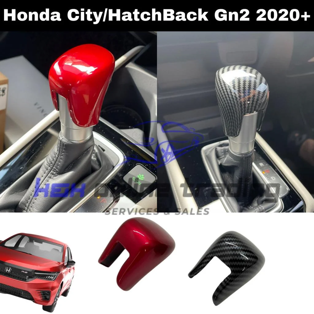 

Новое поступление, Honda City Gn2 2020-2023, ручка переключения передач из углеродного волокна и чехол для телефона