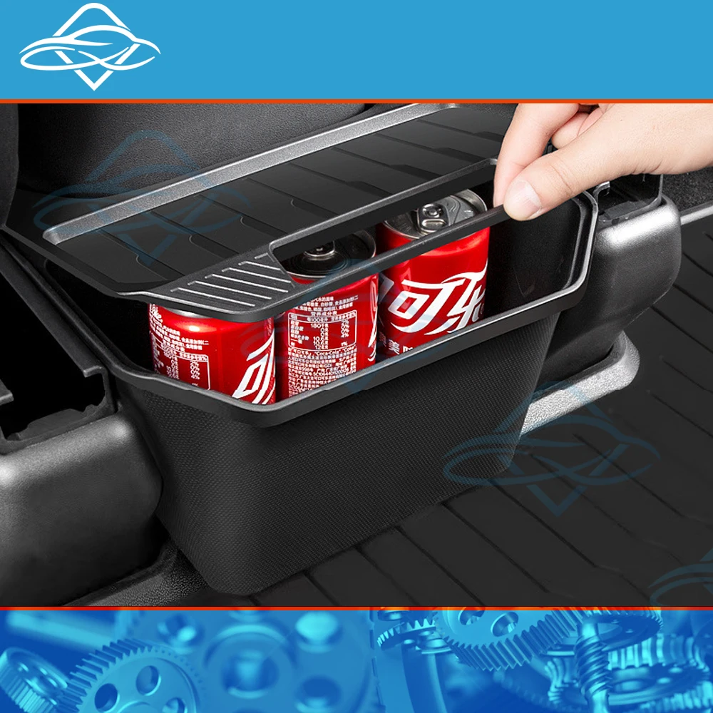 Rear Seat Storage Box for Tesla Model Y Juniper 2021-2025 thumbnail 5
