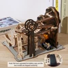 DIY Assemble 3D Wooden Puzzle Marble Run Set - Mechanical Model Building Kits for Adult Kids - STEAM Educational Toys and Gifts 6