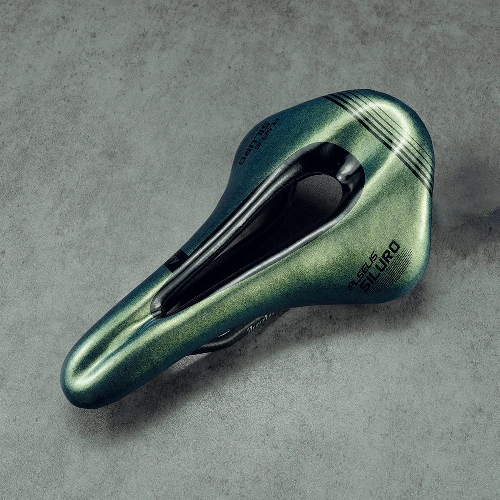 PLSELIS PS-2046 Ultraleicht Carbon Faser Rennrad Sattel Sitzkissen Carbon Fahrrad Verfärbung Radfahren Teile – Detail 3