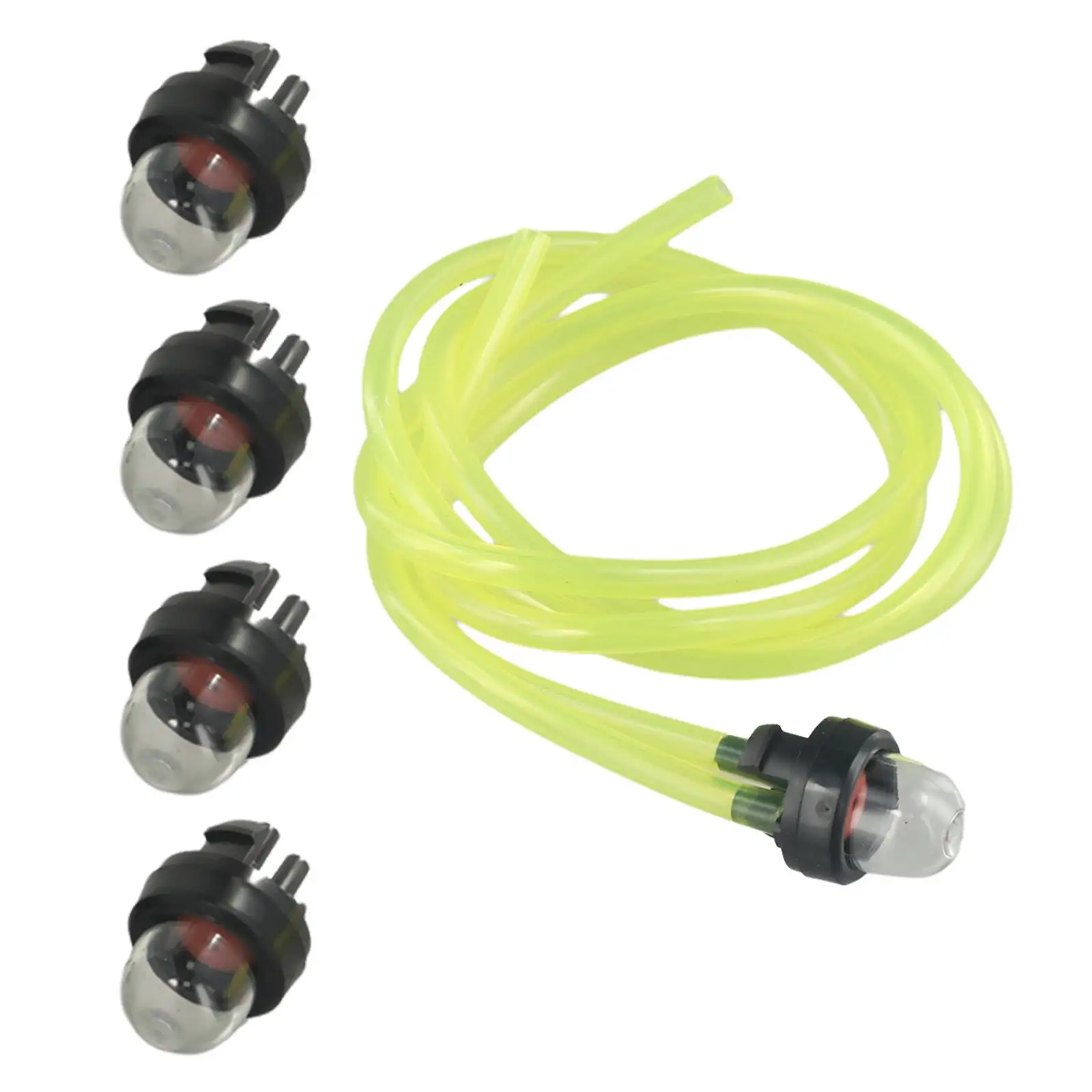 

Useful Durable New Practical Pump Fuel Line Set Kit Parts 5pcs Snap In Pipe Primer Bulbs Universal Accessories