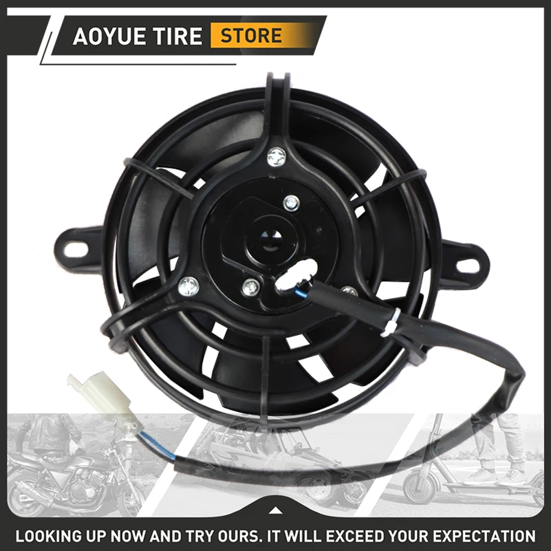 Motorcycle Cooling Fan Oil Cooler 200cc 250cc Engine Radiator Motorcycle Spare Parts for ATV Quad Go Kart Buggy Motocross Parts motorcycle cooling fan