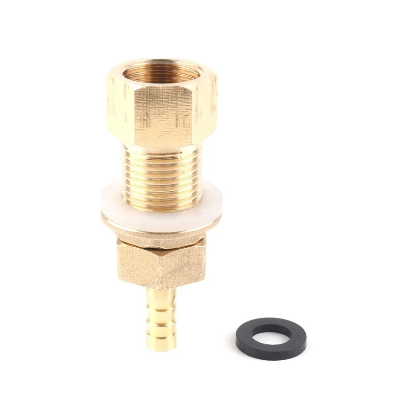 1/2" thread fish tank copper adapter pagoda connector swivel fitting 1pcs