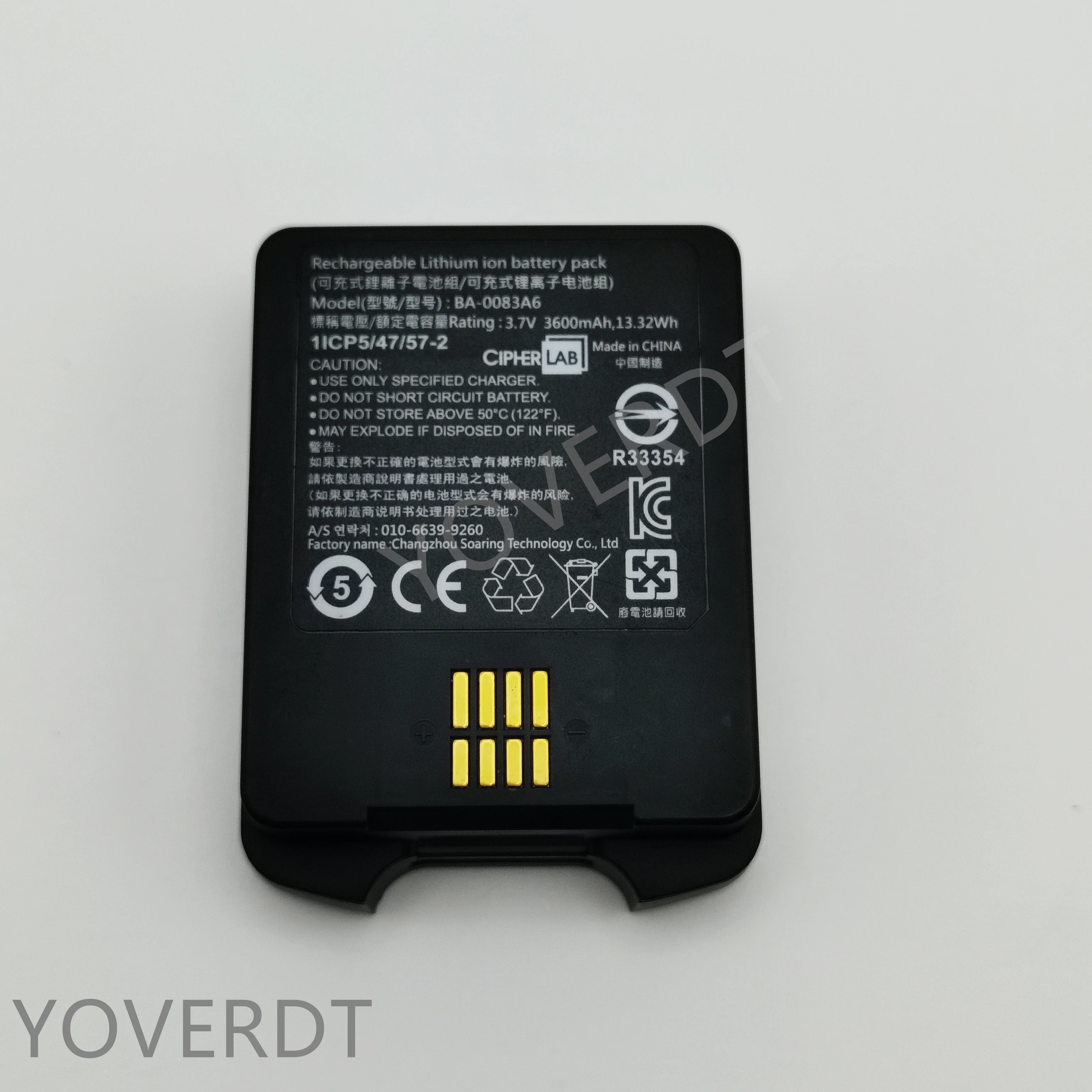 Bateria Original para Cipherlab 9700 3600mah Ba0083a6 Peças