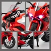 1:12 Ducati Panigale V4S Alloy Cross-country Motorcycle Model Simulation Toy Street Motorcycle Model Collection Kids Gift M17 6
