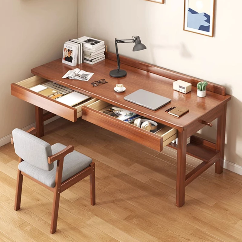 Learning Children Office Desk Writing Student Bedroom Computer Living Room Office Desks Wooden Escritorios Work Furniture QF50OD book chinese copybook for calligraphy books kids word children s handwriting writing learning hanzi practice 3d round office