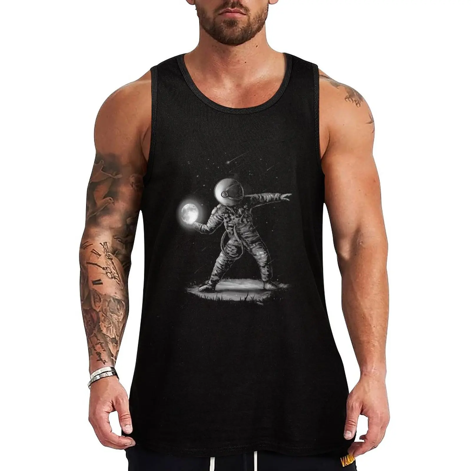 

New Moonlotov Tank Top gym t-shirts man Man summer clothes