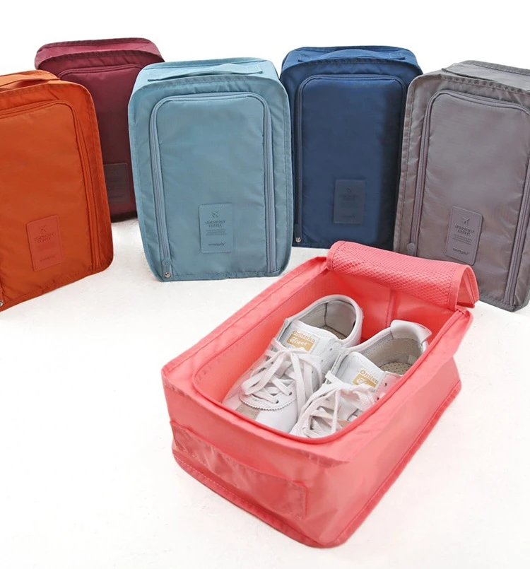 Multifunction Travel Bag Portable Tote Bags for Women Nylon Fold Dust-proof Shoe Organizer Storage Handbag Travelling Ladies 13 S933713423e244ce98aa0f3c9108b0714G