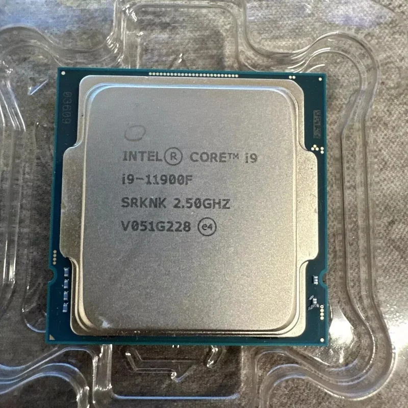 プロセッサコアi9-11900F,2.50 GHz, 4コア,8スレッド,14 nm,l3 = 16m