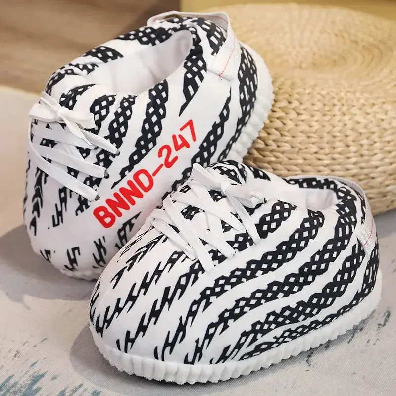 

New Unisex Winter Warm Home Slippers Women Indoor Bread Shoes Ladies One Size Eu 36-45 Sliders Houses Sneakers Men/Woman Slipper