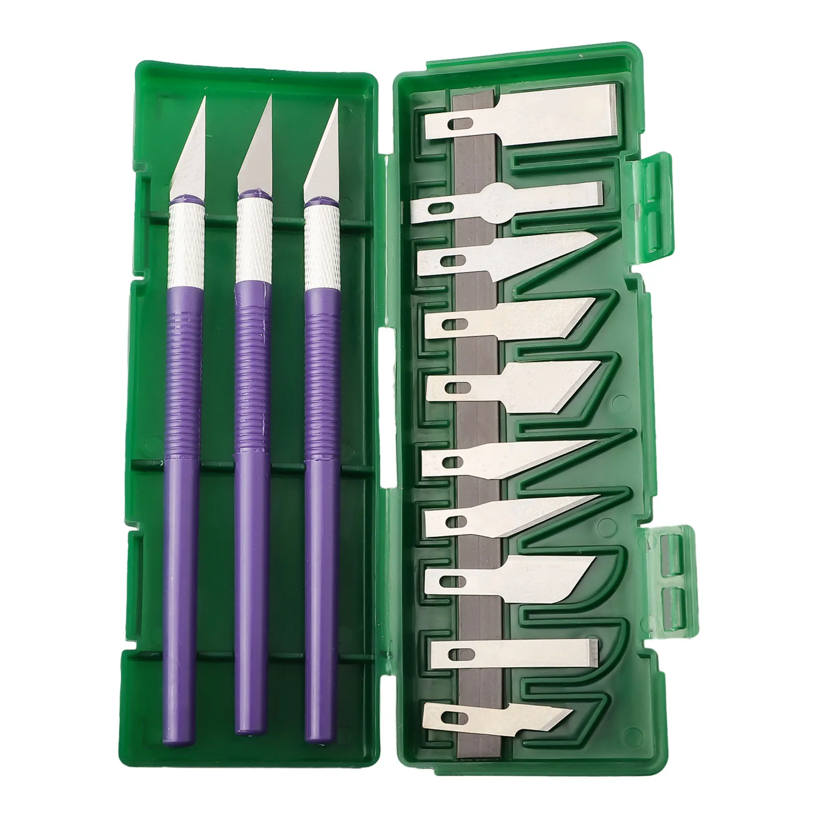 

13Pcs Set Art Carving Cutter With Box Paper Sticker Cutter Wood Carving Blade High Carbon Steel Blade Replacement