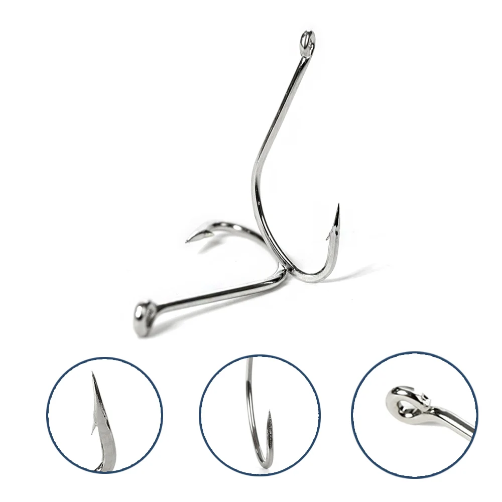 Description Picture 6 of item3Bags/Lot Ckamakastu F22 White Saltwater Assist Jig Head Fishing Hooks Sea Fishing Hook Winter Fishing Carp Gear Peche Hooks
