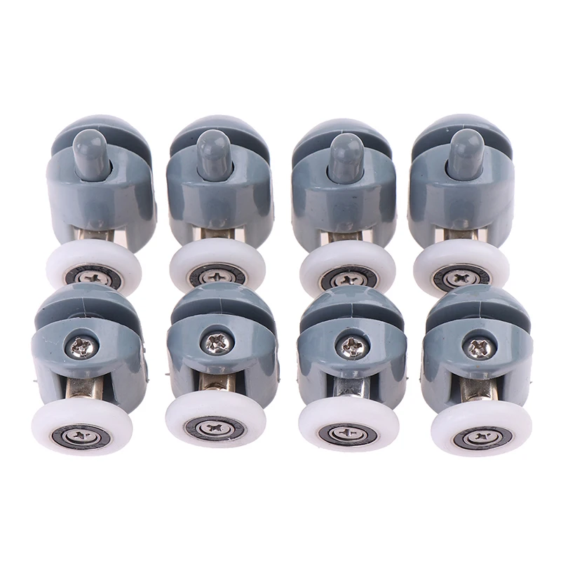 4pcs New Shower Rooms Cabins Pulley Shower Room Roller Runners Wheels Pulleys New Glass sliding door pulley