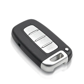 Smart key 4 pulsante con Chip per Hyundai - KEYYOU Smart Remote Control key Keyless Entry Fob 4 pulsante 433MHz con Chip ID46 per