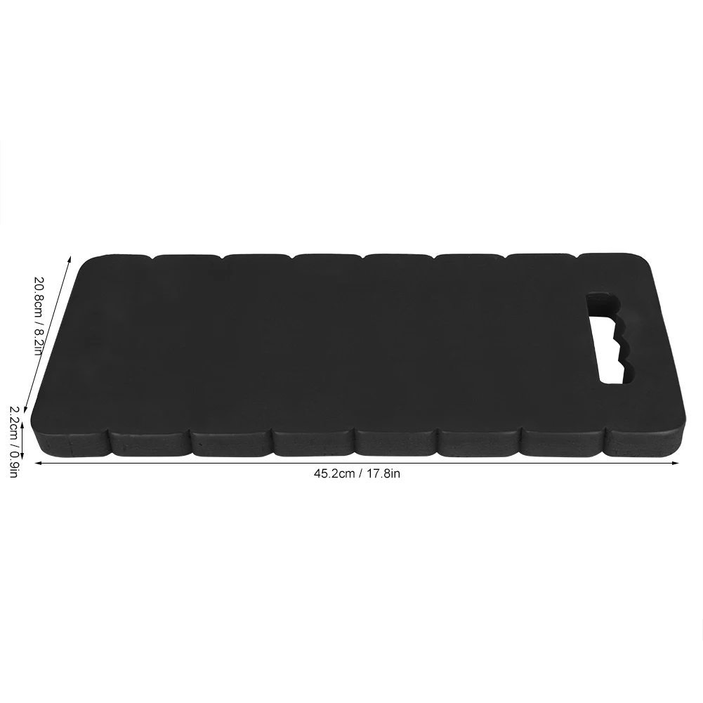 Black EVA Garden Kneeling Pad Knee Mat Protector With Handle For Gardening Working