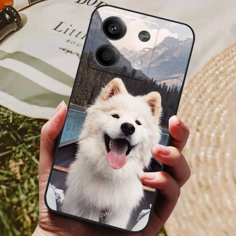 thumbnail image 1 of For Redmi Note 13 Pro 4G Case Luxury Phone Silicon Back Cover For Xiaomi Redmi Note 13 Pro 4G Cases Note13 Full Protective Shell, 1 of 5