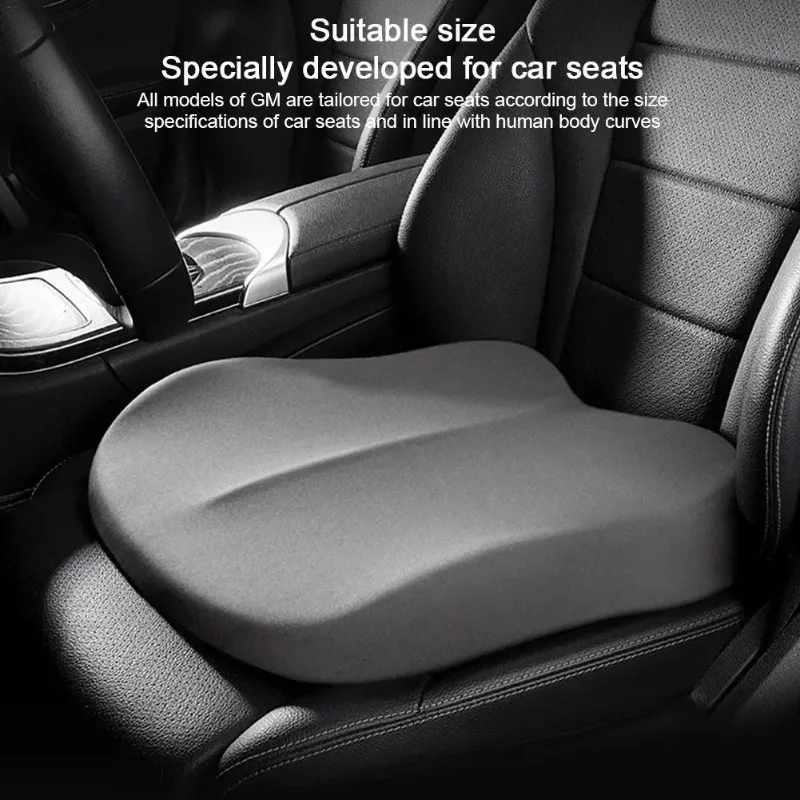 

Universal Car Main Driver Seat Booster Seat Cushion Memory Foam Seat Booster Cushion All-season Suitable For Dwarves Car Cushion