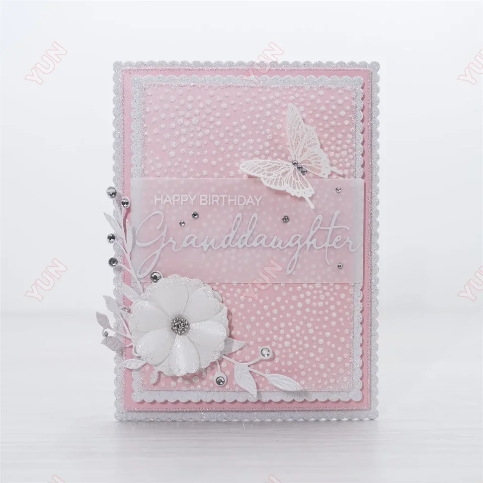 Fustelle In Metallo 3 Farfalle – Set Da Taglio Per Scrapbooking E Biglietti Fai Da Te (8,3x7,6 Cm)