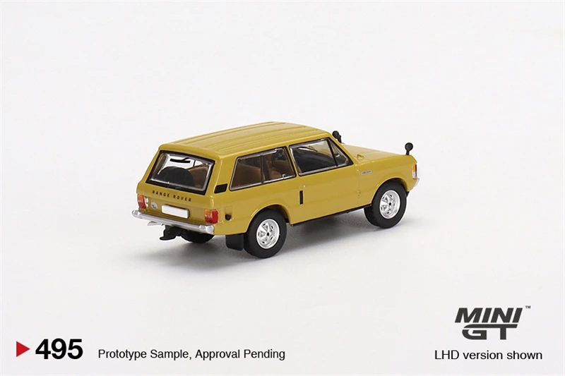 MINI GT レンジ ローバー 1971 バハマゴールド チェイスカー MINI GT 1:64 Range Rover 1971 Bahama Gold Diecast Model Car