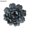 Handmade ceramic flowers wall decor Creative living room 3D pendant Wall decor with TV background Home decoration accessories 6