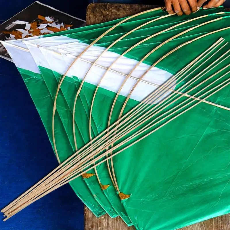 10pcs Diy Kite Making Material Kite Support Sticks For Kids Weaving Craft Diy Making Kit For Children Handcraft Projects