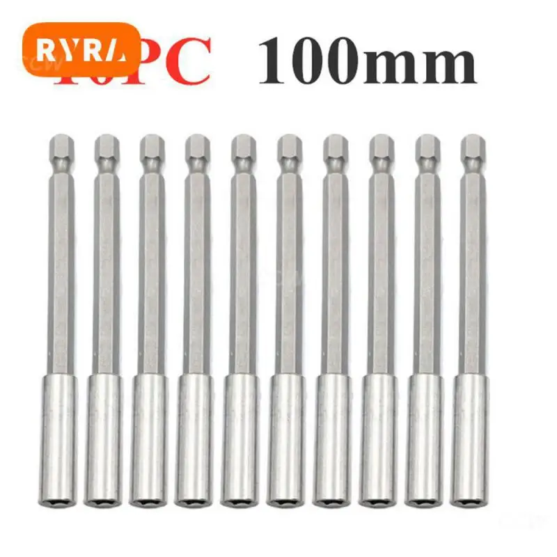 

Хвостовик 1/4 дюйма, простой в использовании, удобный и безопасный, повышает эффективность, долговечный, долговечный, держатель для отвертки, «сделай сам»