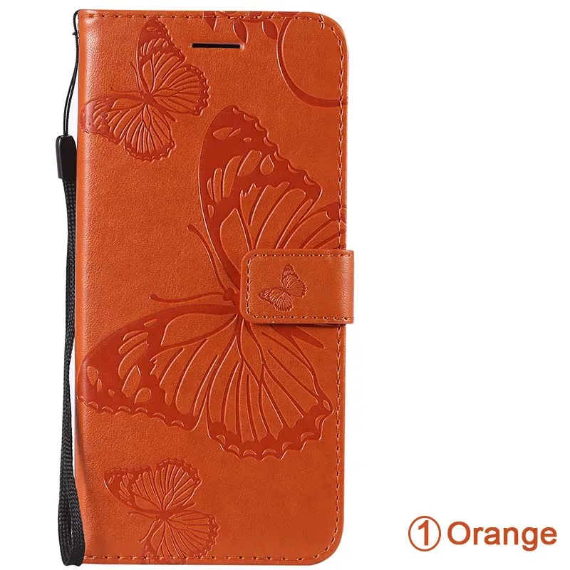 Leather Flip Wallet Case - Elegant Cover