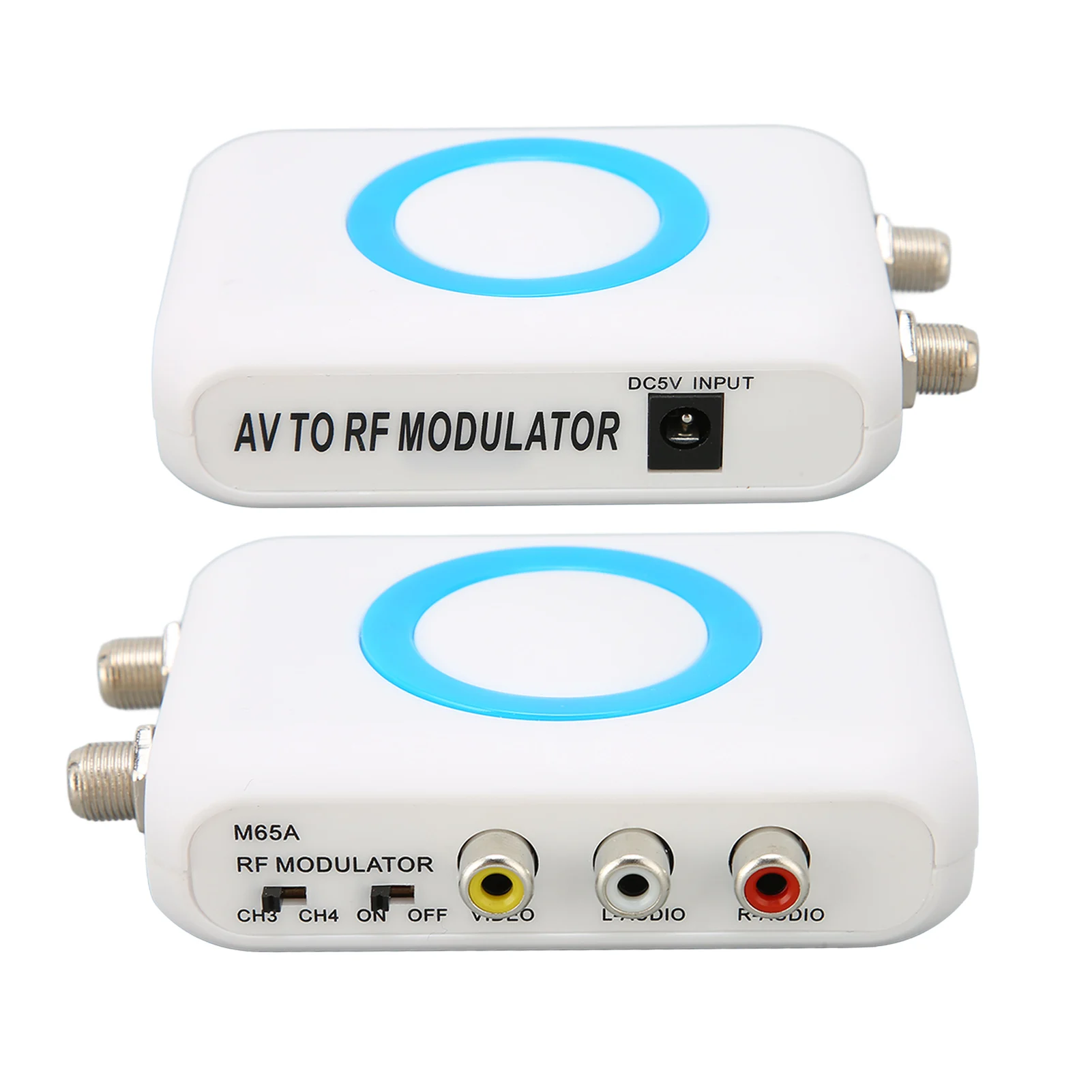 CATV Modulator HD Modulator Support M65A‑NTSC Format Output to RF Modulator for Home TV Replacement to RF Modulator
