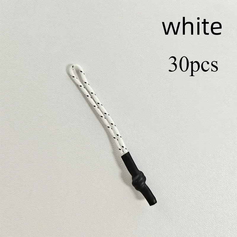 30 Stück Schrumpf-Reißverschluss-Ziehlaschen, langlebige, rutschfeste Verlängerungsetiketten für Taschen, Jacken, Kleidung, DIY-Reparatur – Detail 8