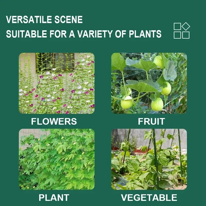 Garden Climbing Netting Plant Climbing Support Climbing Plant Trellis Garden Climbing Netting Nylon Plant Trellis
