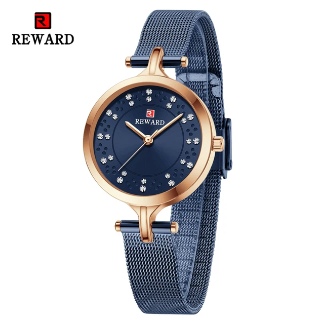 Reward Mens Watches Blue Rectangle Quartz Wristwatches Luxury Business Watch  Clock Luminous Hands Waterproof Clock Ideal Choice Gifts | 90 Days Buyer  Protection | Temu