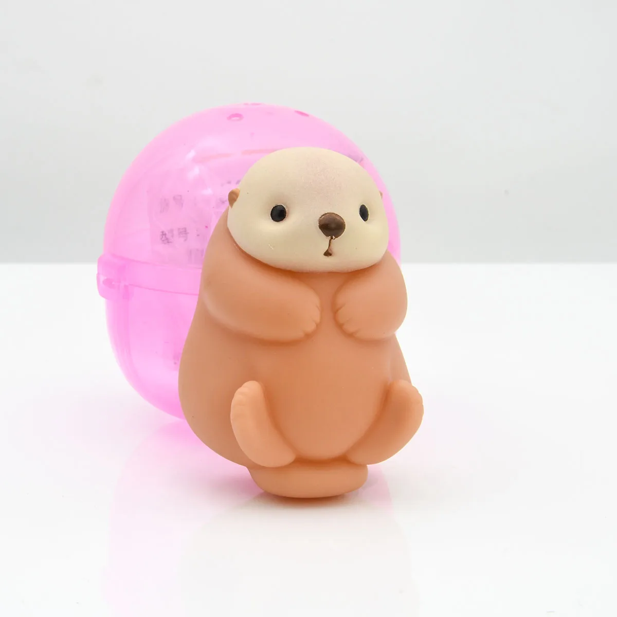 Adorable Pukakko Sea Otter Floating Soft Vinyl Squeeze Toys