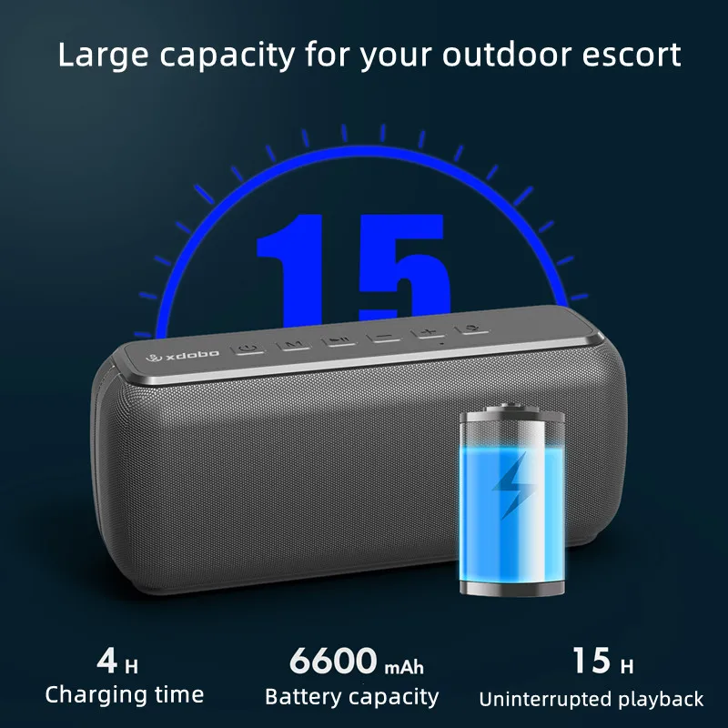 スピーカー・ウーファー X8 Ples Bluetooth speaker Hb91fa85302a545d6a2345745b2427