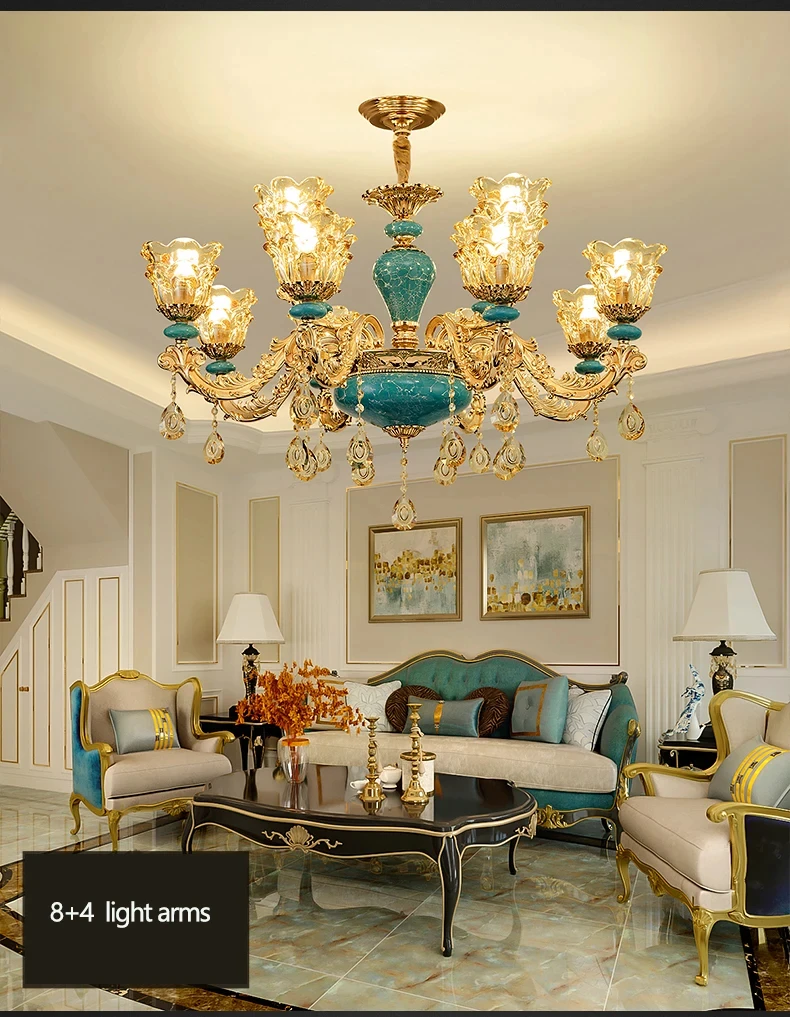 Finitions soignées du luminaire