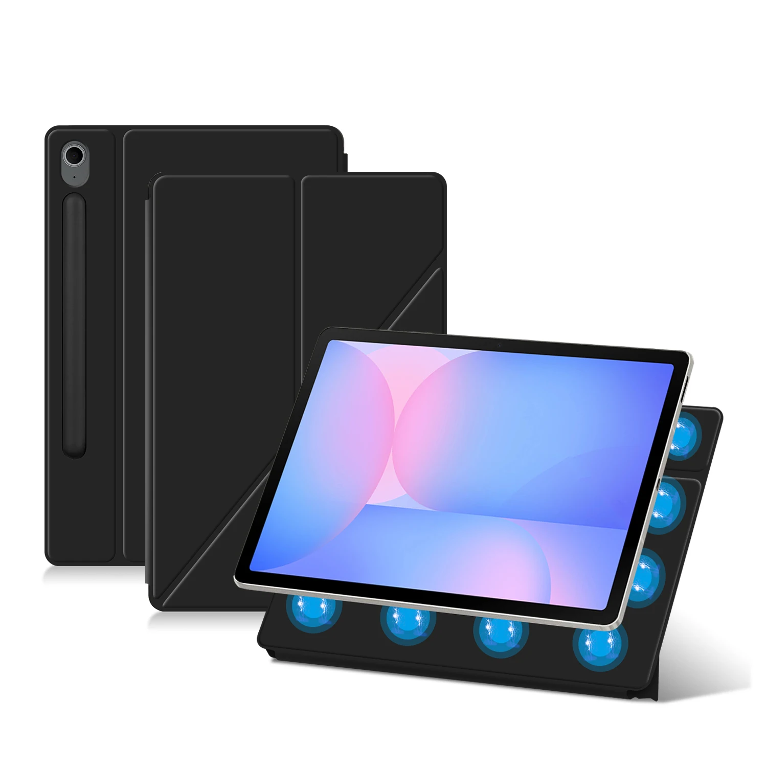 Premium Magnetic Smart Tablet Cover with Stand, 10.9-Inch Sleeve