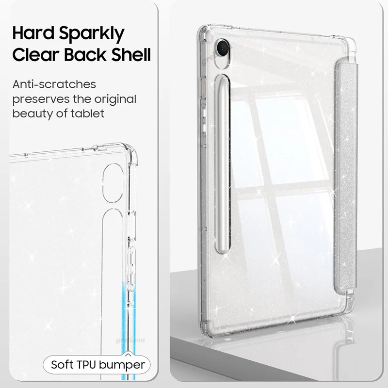 Enhanced Tablet Protective Cover with Auto Sleep/Wake Feature