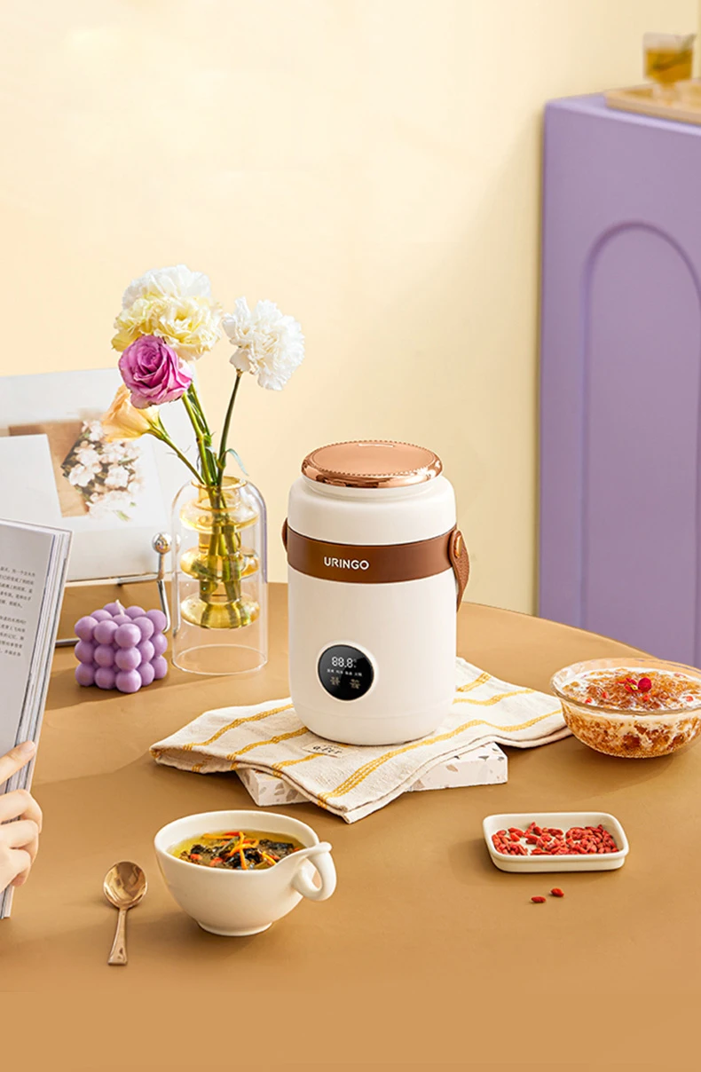 Cuiseur électrique Intelligent En Céramique For Soupe Et Bouillie, 1 L